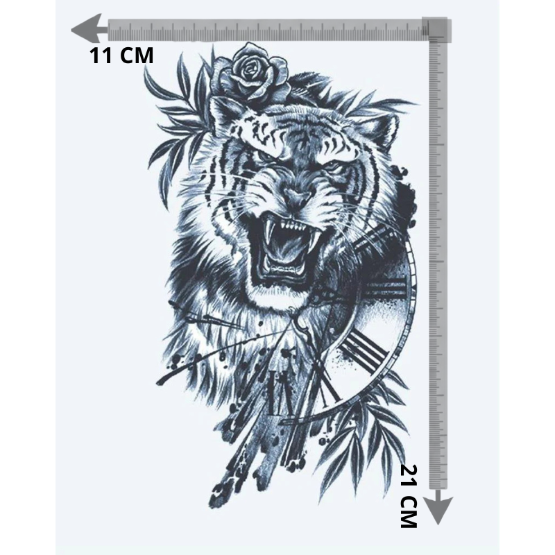Tigre et Horloge